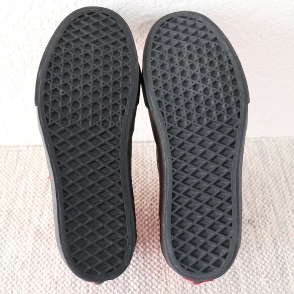 Vans x David Bowie Sk8-Hi Red Patent Leather High Top Sneakers Women 9 / Men 7.5 - Picture 4 of 14